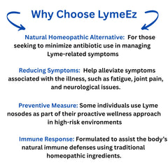 LymeEz dropper with liquid, convenient for fast absorption and easy dosage.