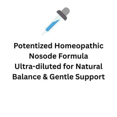 Pouring LymeEz drops into water demonstrating adjustable dosage for personalized use.
