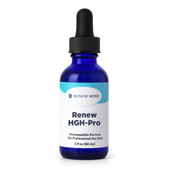 RENEW MIND Renew HGH Pro bottle pour supports convenient daily energy and recovery.