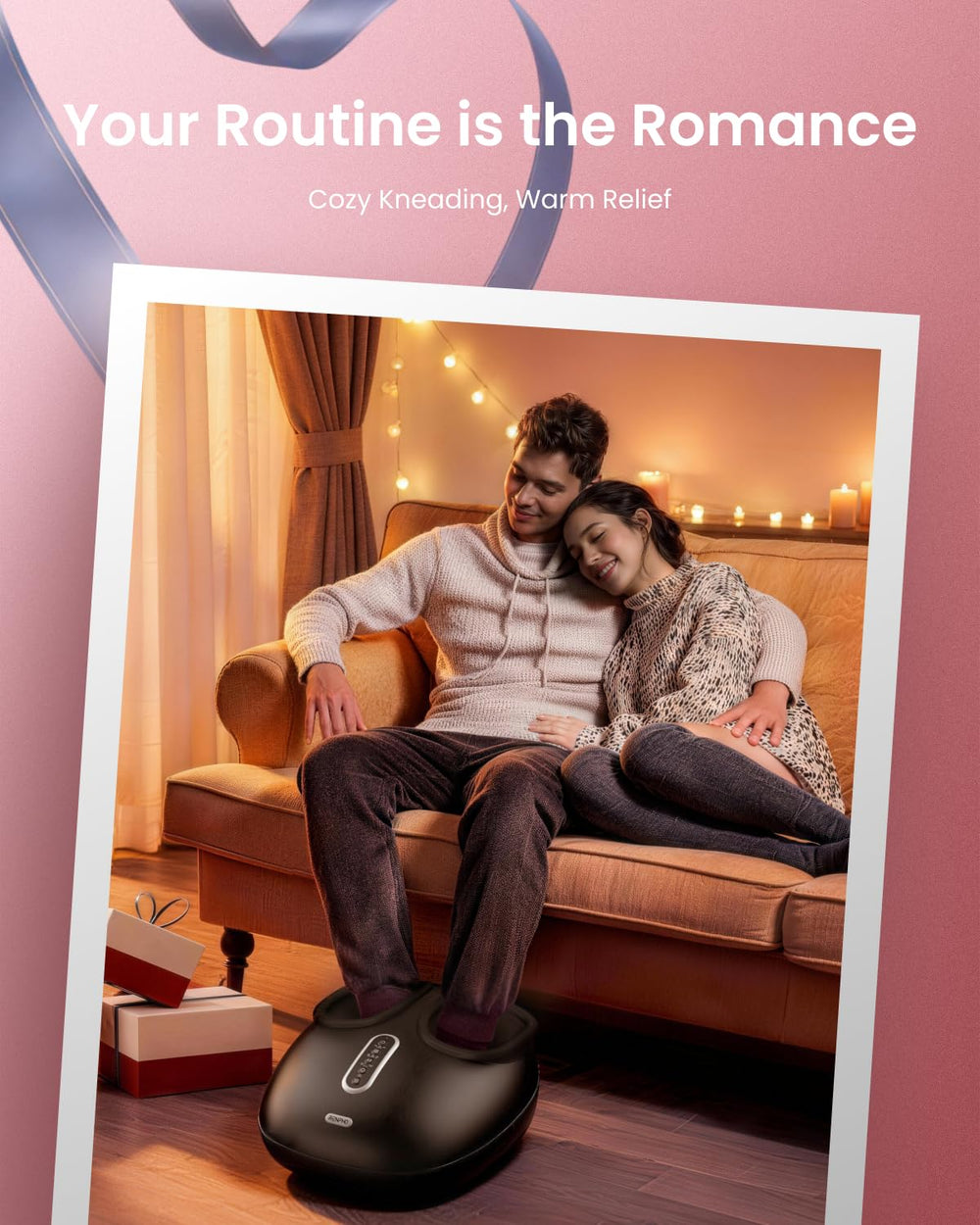 Renpho foot massager forefoot roller targets the forefoot for focused comfort.