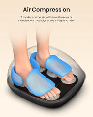 RENPHO massager features large buttons for easy toe control