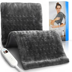 RENPHO heating pad back pain relief with fast heat for tired muscles.