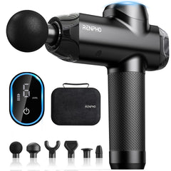 RENPHO Power Massage Gun exterior design for easy handheld use