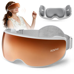 RENPHO temple massager front view for compact home relaxation.