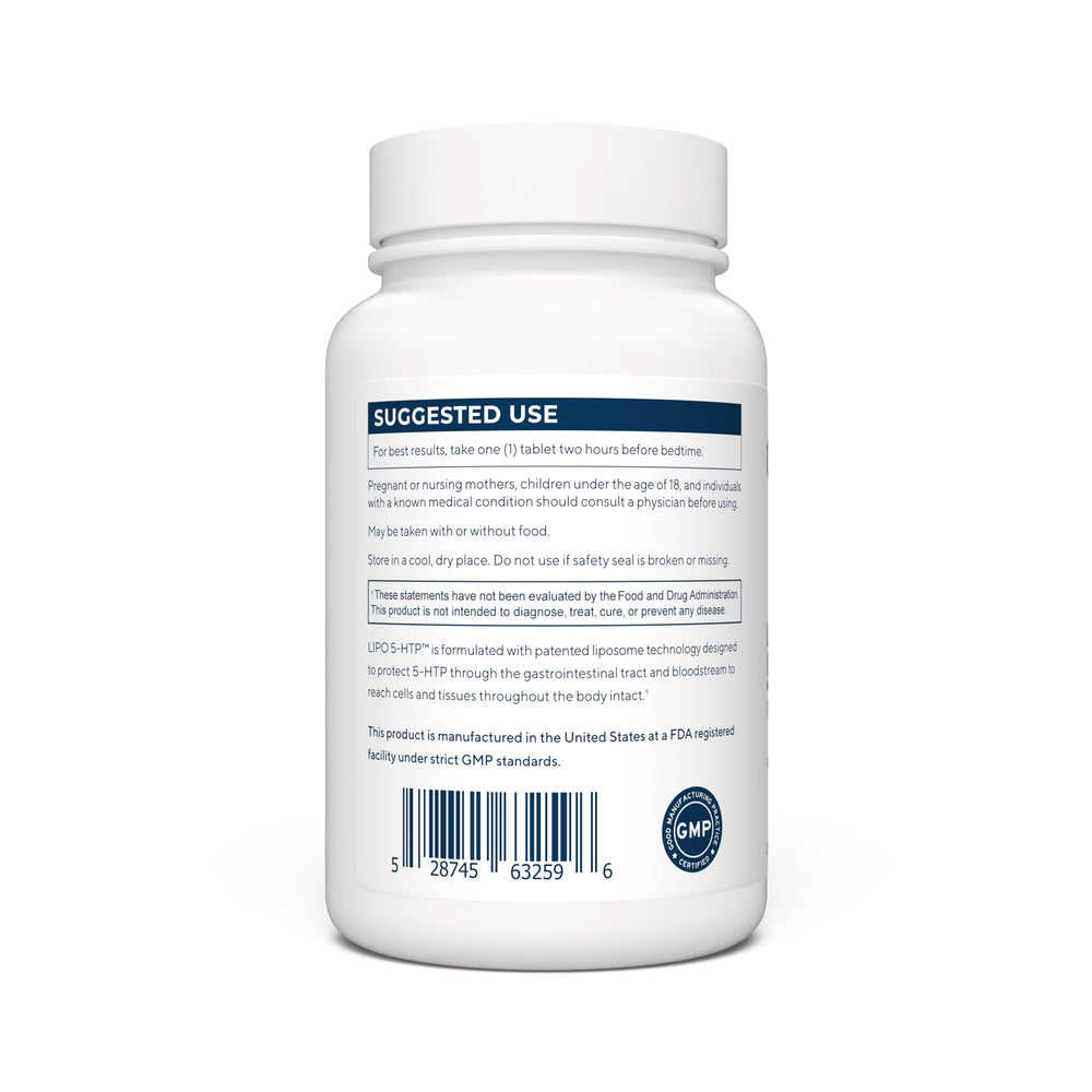 Renue By Science liposomal 5HTP delivery illustration for improved absorption.