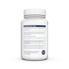 Renue By Science Restore PM capsules texture revealing compact easy-to-swallow daily sleep support.