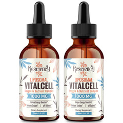 Resciency 13-in-1 bottle pour shows convenient dose for daily oxygen boost