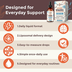 Resciency glutathione CoQ10 and B vitamins blend for supporting cellular function