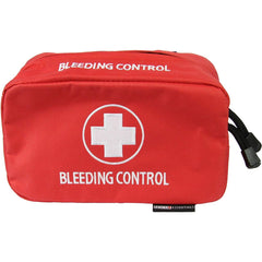 Rescue Essentials Stop the Bleed dual kit labels display BLEEDING CONTROL for rapid identification.