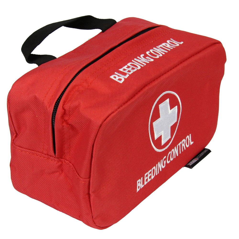 Rescue Essentials Stop the Bleed dual kit compact dimensions save space in facilities.