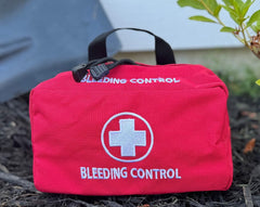 Rescue Essentials high-visibility labeling aids quick recognition in crowded spaces.