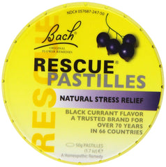 RESCUE Remedy Pastilles in black currant for on-the-go calm during busy days
