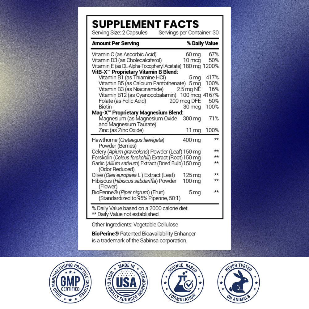 Research Verified Blood Booster packaging shows 60 capsules for monthly use.