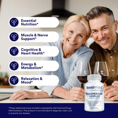 Research Verified Magnesium Complex with BioPerine to support absorption.