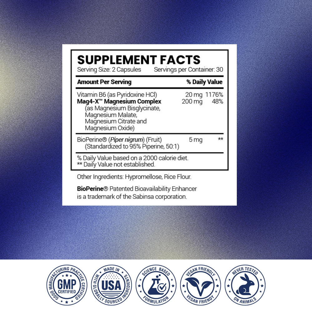 Research Verified Magnesium Complex on a countertop for a simple daily routine.