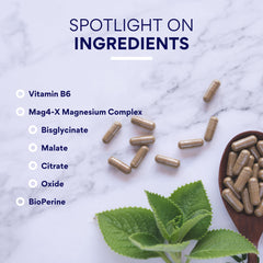 Research Verified Magnesium Complex non-GMO seal signals quality and purity.