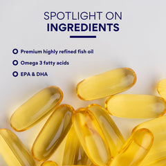 Research Verified Omega 3-1800mg three-bottles-pack displayed together
