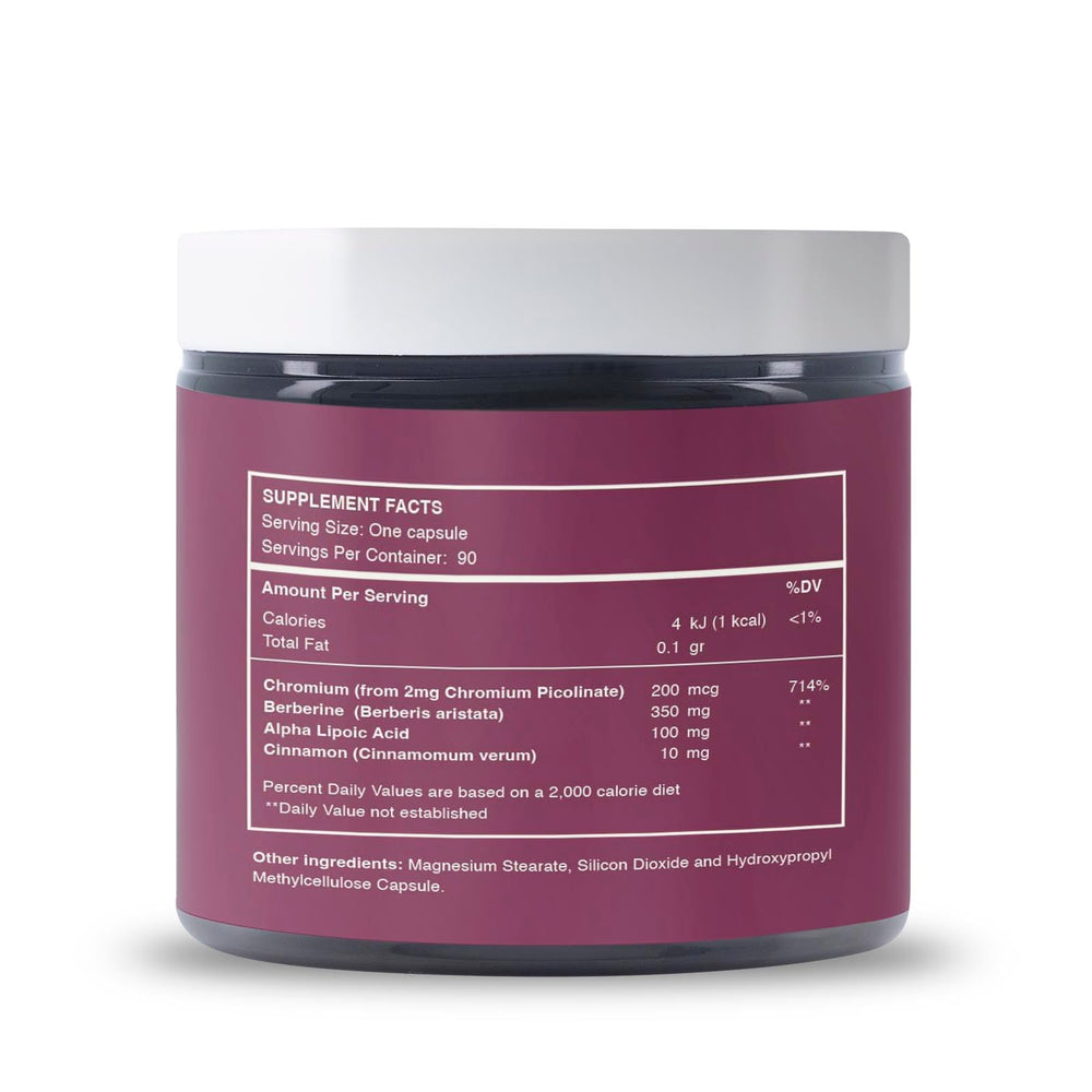 Reset Wellness Berberine+ packaging highlights non-GMO and gluten-free status