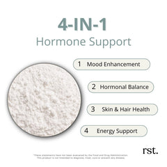 Close-up of hydrolyzed collagen peptides from Reset Wellness for skin and joints