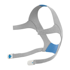 ResMed AirFit AirTouch N20 headgear front view shows secure, comfortable fit.
