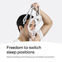 ResMed AirFit F30i frame shown without headgear for replacement focus.