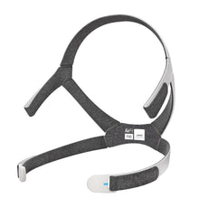 ResMed AirFit F40 replacement headgear, front view, for a secure, comfortable fit.
