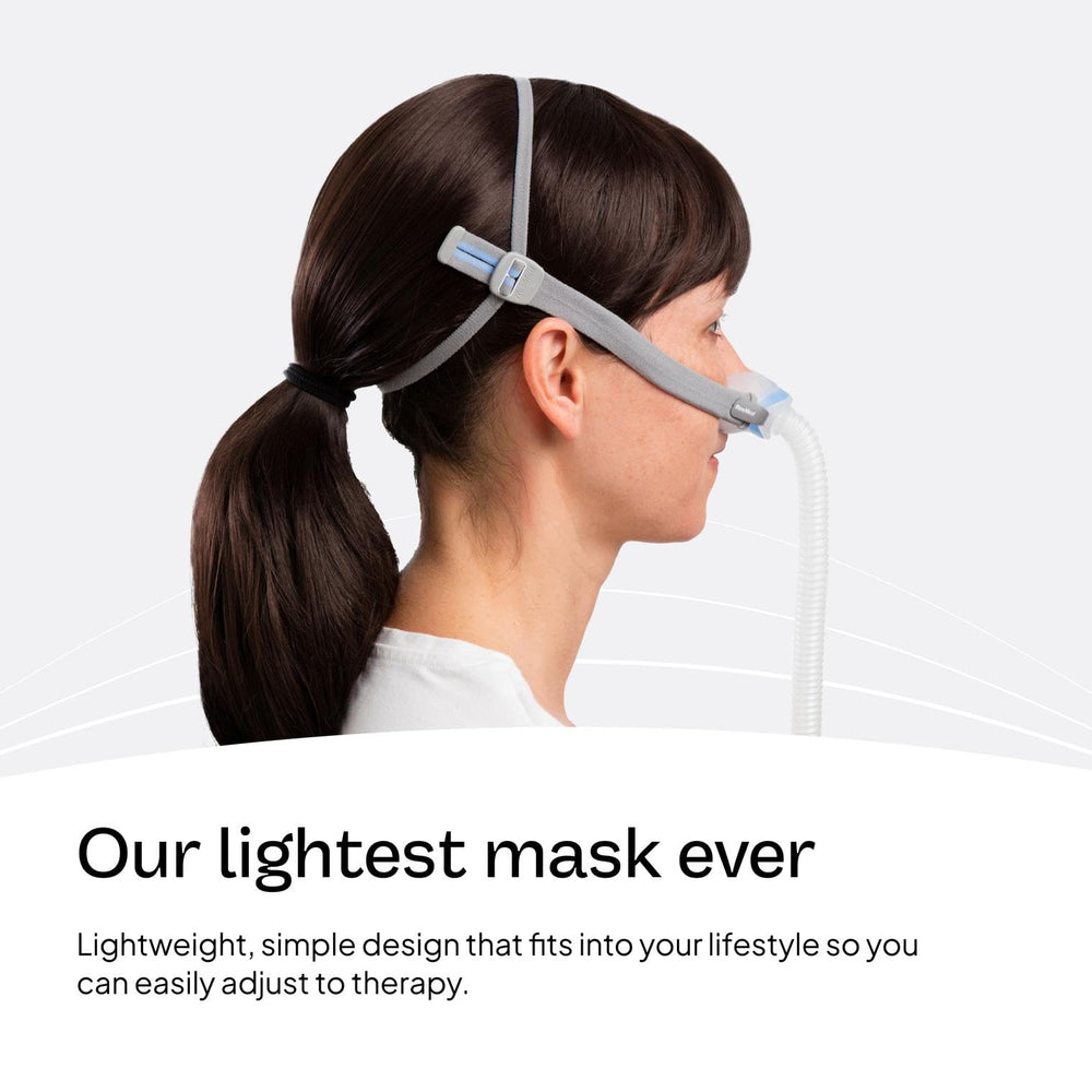 ResMed AirFit N30 frame shown without headgear for modular replacement