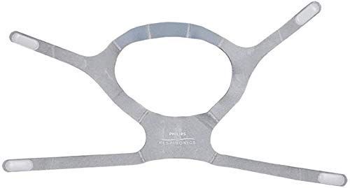 Respironics Wisp headgear large size side view, ideal for lightweight nightly wear.