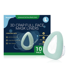RespWave CPAP liner with full-face leak-proof design for a stable seal.