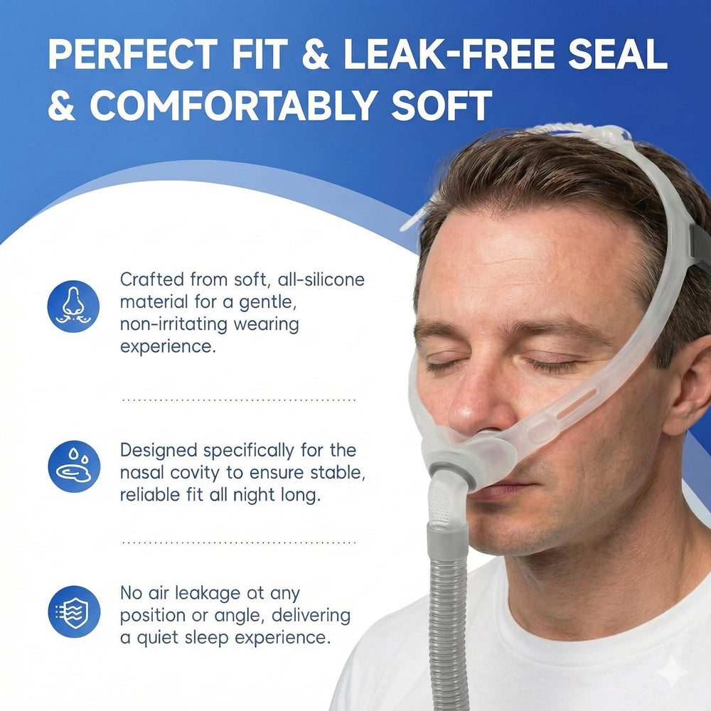 RespWellness night-time comfort with 2-pack cushions for rested mornings.