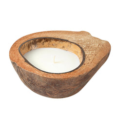 Coco Casa coconut shell close-up showing natural texture
