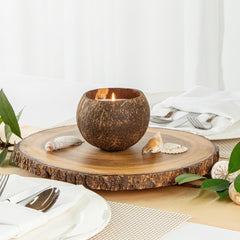 Restaurantware Coco Casa compact 39x28 candle fits small spaces.