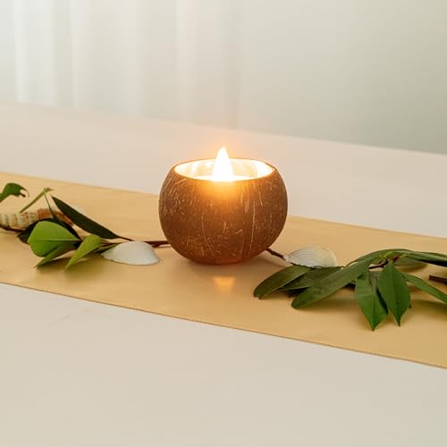 Restaurantware Coco Casa vanilla fragrance enhances mood without overpowering conversations.