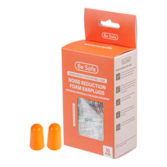 Restaurantware foam earplugs in orange offer quick access and comfort.