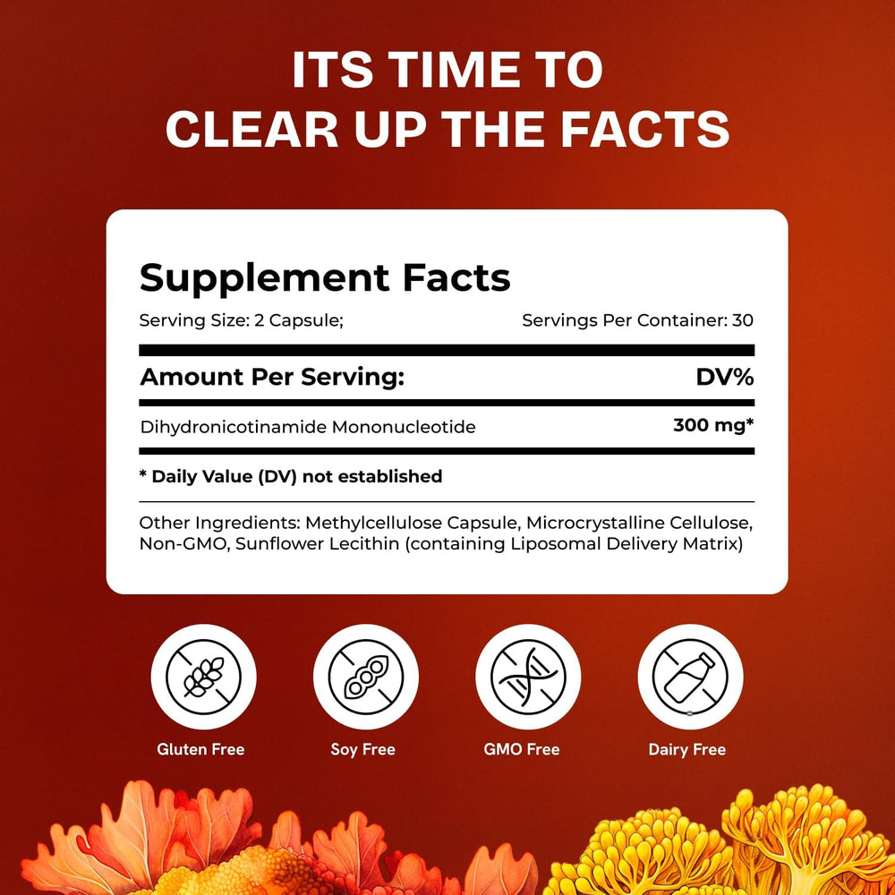 Resurrected Health NMNH 300mg four-pack box for convenient ongoing supplementation.