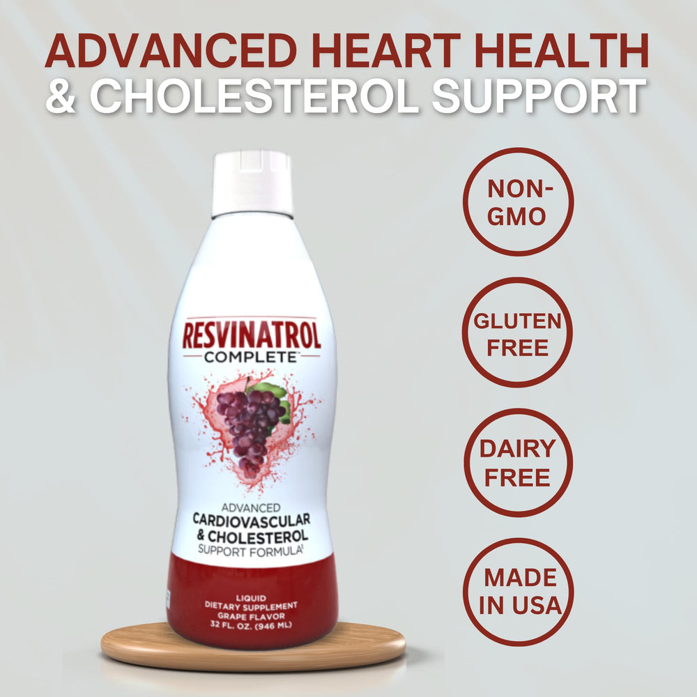 Resvinatrol Complete measuring dropper demonstrates easy daily dosing for energy support.