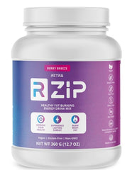 RETRA Zip Berry Breeze canister front view for convenient daily energy on the go.