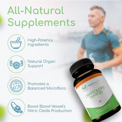 Return Healthy Cryptolepis Synergy bottle dispense demonstrates easy daily serving