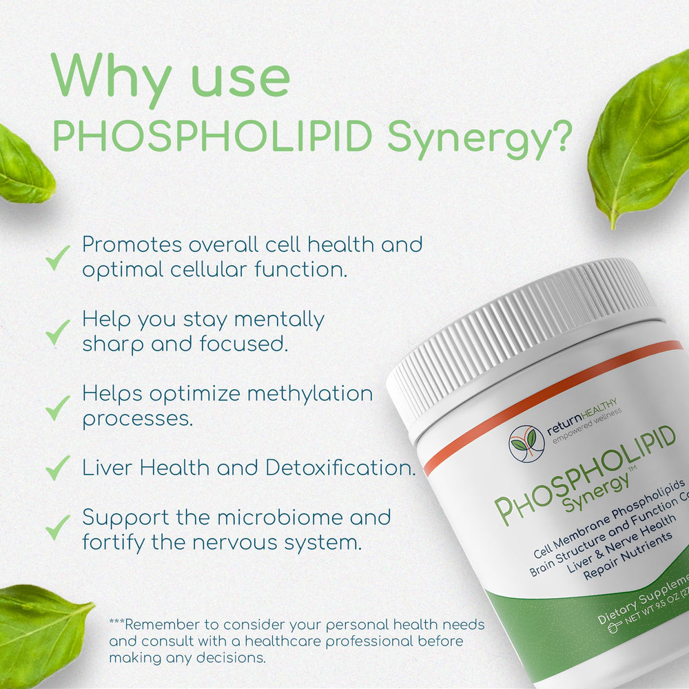 Mixing Return Healthy Phospholipid Synergy into coffee or juice for daily use.