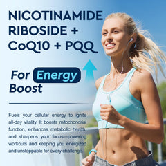 ReviNutra NAD bottle label close-up highlighting ingredients