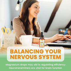 ReviNutra magnesium liquid drops shake before use to ensure consistency