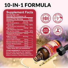 ReviNutra saffron drops ideal for calming routines and focus