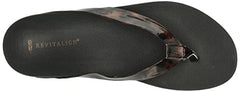 REVITALIGN Sandy Seas 1 3/4-inch EVA wedge cushions steps on soft sand.
