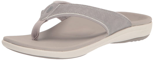 REVITALIGN Yumi sandal with silver strap blends style and comfort