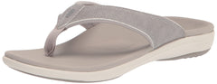 REVITALIGN Yumi sandal with metallic straps for a stylish, supportive day at the beach.