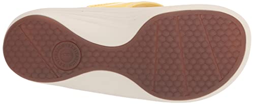REVITALIGN Yumi yellow strap texture showcases premium finish.