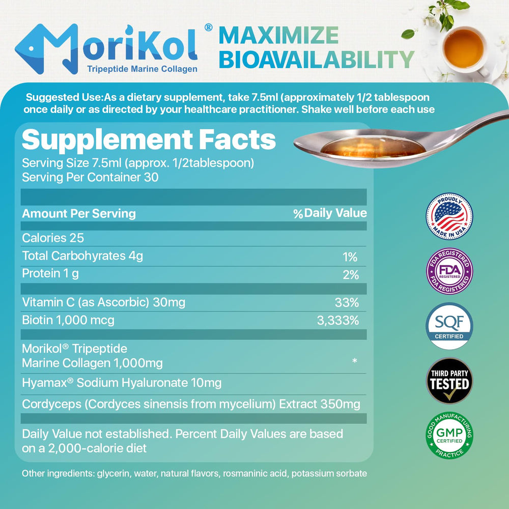 REVITALIZE bottle packaging implying antioxidant-rich marine formula