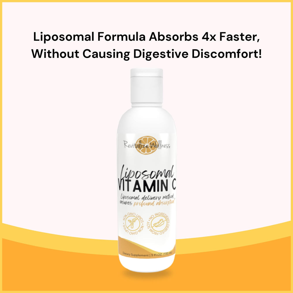 Liposomal Vitamin C mixed with juice for toasted flavor