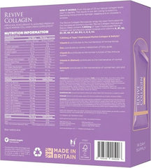 Revive Collagen menopause beauty sleep sachets arranged for an easy evening routine