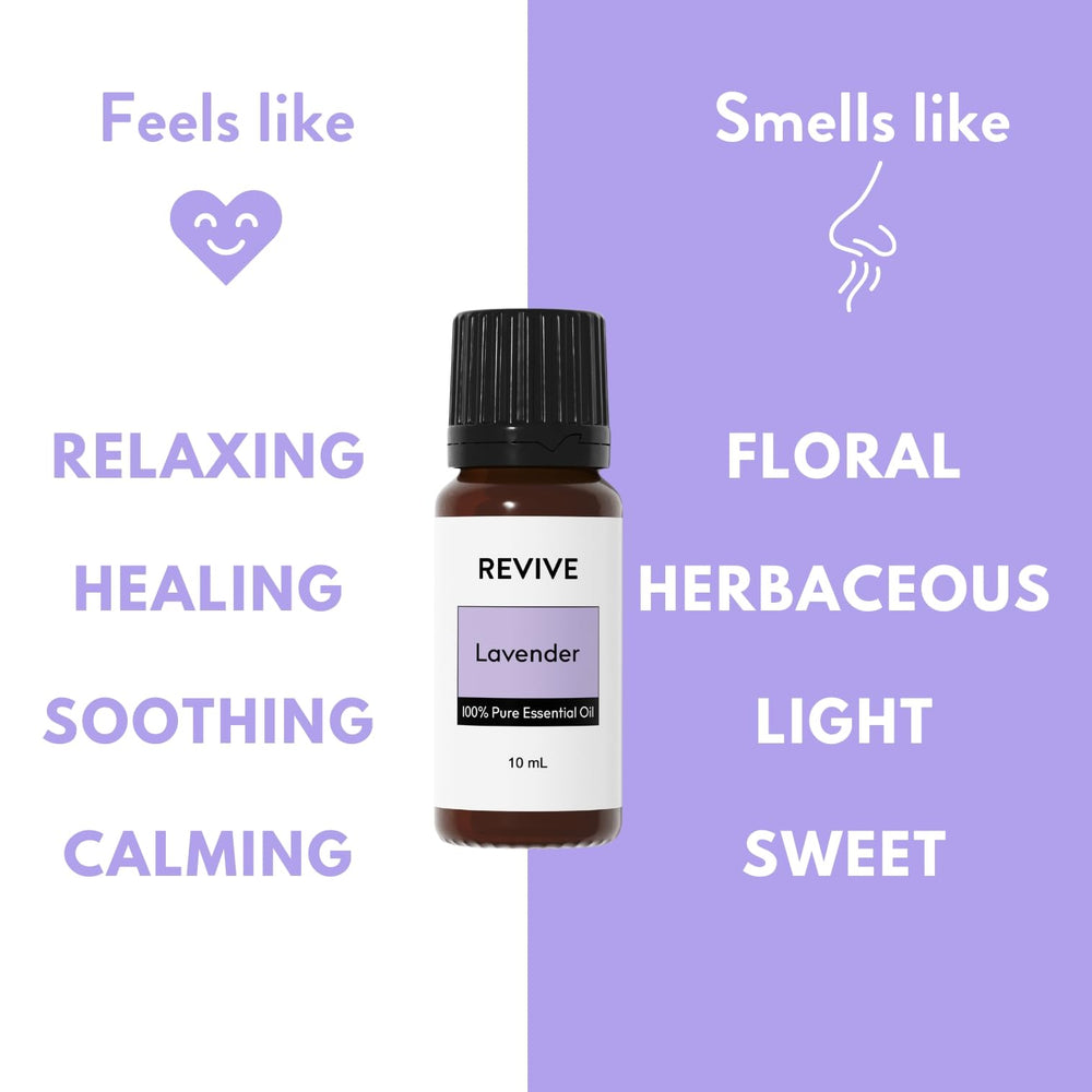 Revive Lavender diffuser-session promotes relaxation during aromatherapy